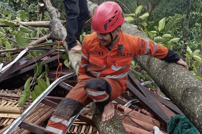 BPBD Kota Bogor tangani 11 kejadian bencana akibat cuaca ekstrem BPBD Kota Bogor tangani 11 kejadian bencana akibat cuaca ekstrem