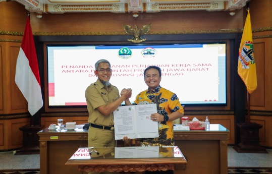 Jateng dan Jabar kerja sama pengembangan wilayah perbatasan Jateng dan Jabar kerja sama pengembangan wilayah perbatasan