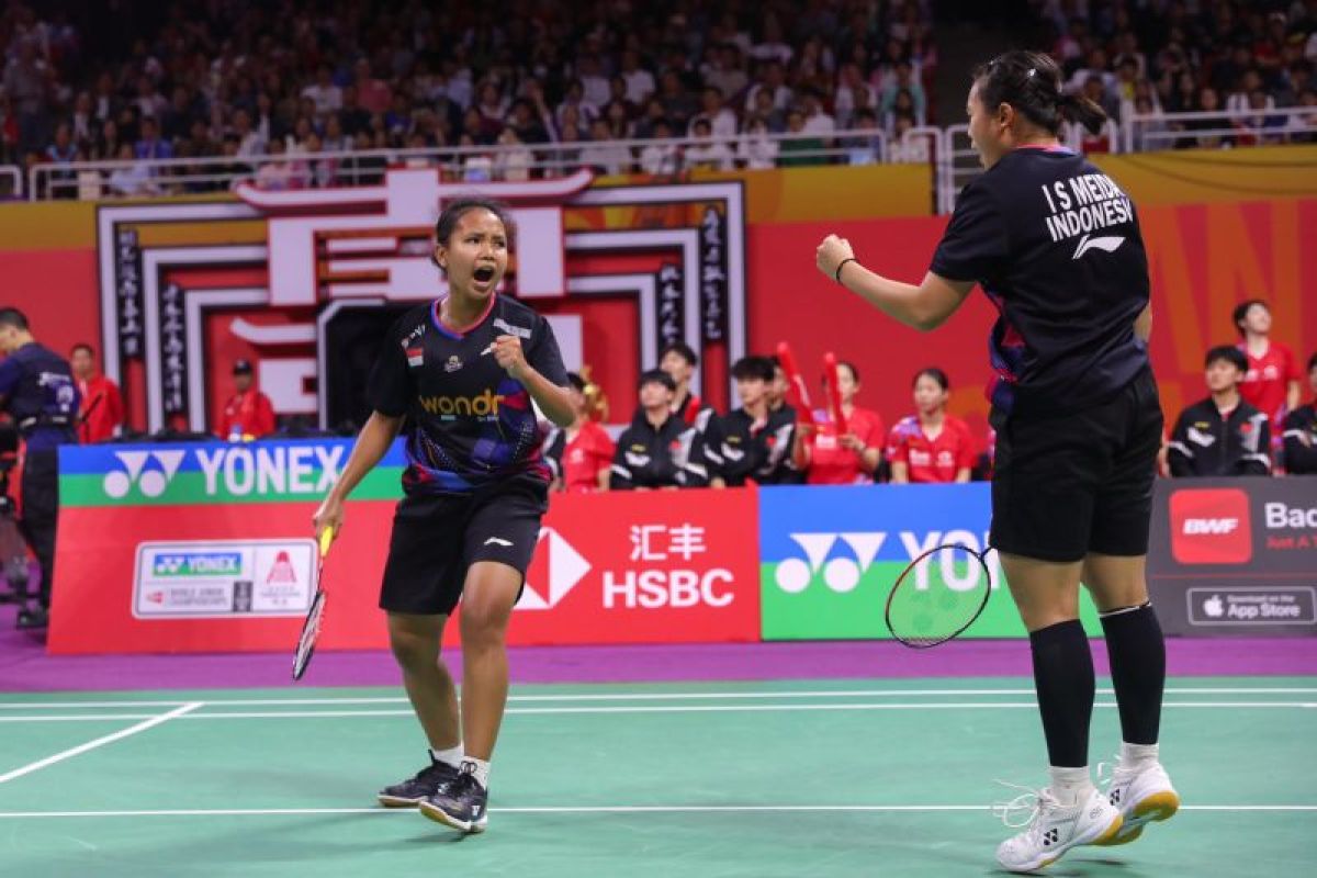 Pelatih apresiasi penampilan Isyana/Rinjani di final Suhandinata