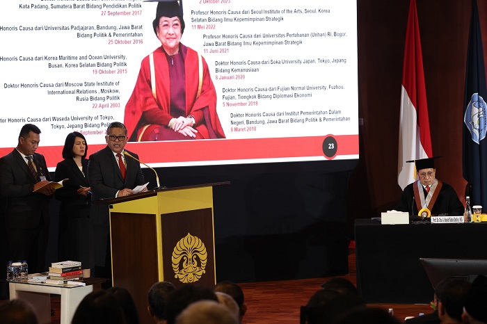 Ditanya alasan ambil gelar Doktor kedua di UI, Ini jawaban Hasto Kristiyanto Ditanya alasan ambil gelar Doktor kedua di UI, Ini jawaban Hasto Kristiyanto