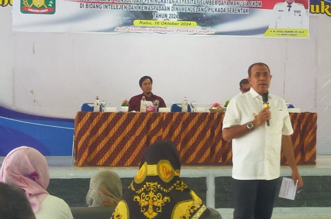 FKDM Langkat tingkatkan kemampuan deteksi ancaman dan konflik Pilkada FKDM Langkat tingkatkan kemampuan deteksi ancaman dan konflik Pilkada