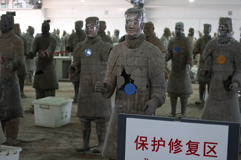 Kisah bawah tanah Prajurit Terakota Kisah bawah tanah Prajurit Terakota