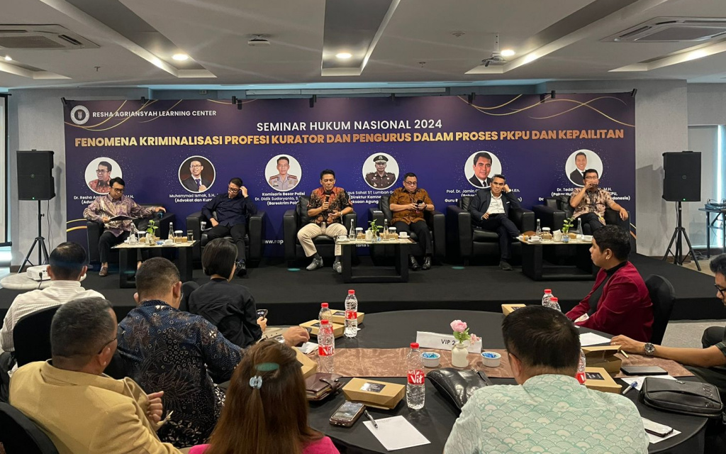 Lindungi profesi kurator, Dr Resha Agriansyah: Bareskrim dan Kejagung buka peluang kerjasama Lindungi profesi kurator, Dr Resha Agriansyah: Bareskrim dan Kejagung buka peluang kerjasama