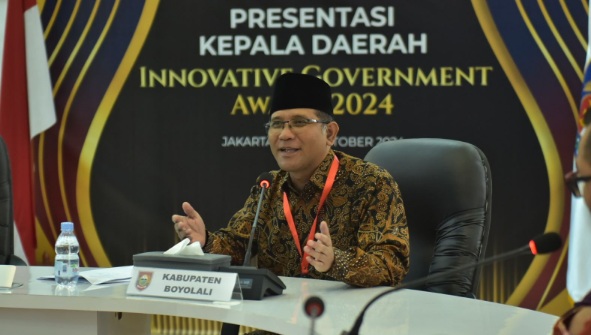 Pemkab Boyolali ikuti presentasi kepala daerah penilaian IGA 2024Â Pemkab Boyolali ikuti presentasi kepala daerah penilaian IGA 2024Â