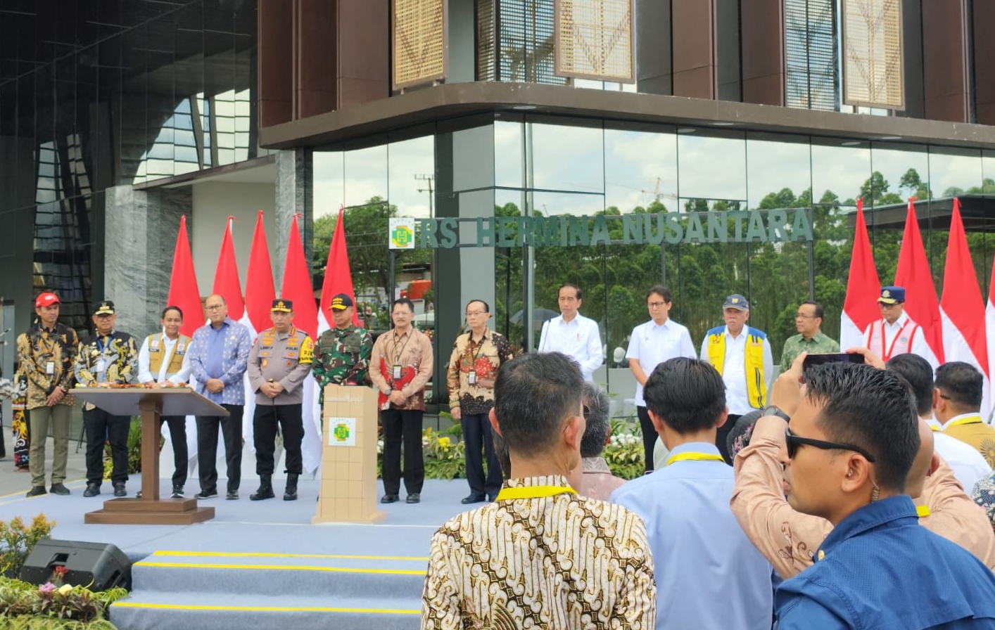 Pertama diresmikan di IKN, RS Hermina rawat 3 pasien Pertama diresmikan di IKN, RS Hermina rawat 3 pasien