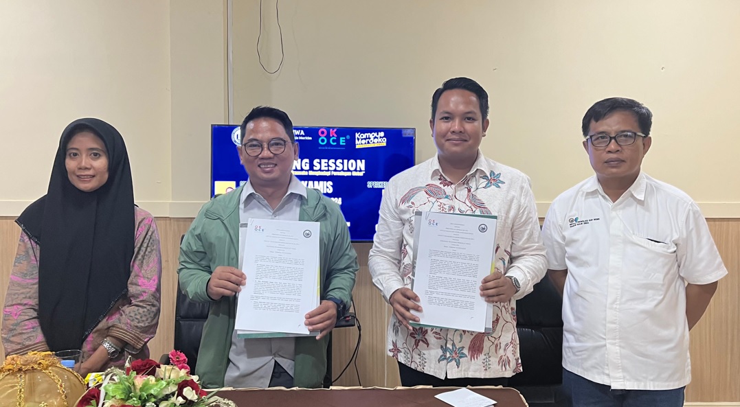 ITBM Balik Diwa - OKE OCE kerjasama peningkatan kualitas wirausaha mahasiswa ITBM Balik Diwa - OKE OCE kerjasama peningkatan kualitas wirausaha mahasiswa