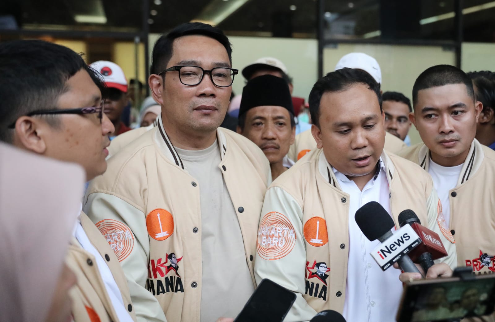 Relawan Prabowo 08 mania deklarasi dukung Ridwan Kamil-Suswono Relawan Prabowo 08 mania deklarasi dukung Ridwan Kamil-Suswono