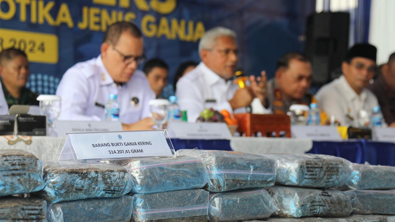 BNN ungkap penyelundupan ganja dari Aceh, Gayo Lues-Sumbar BNN ungkap penyelundupan ganja dari Aceh, Gayo Lues-Sumbar
