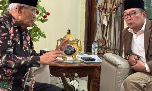 Ridwan Kamil dapat wejangan khusus dari tokoh Betawi Ridwan Kamil dapat wejangan khusus dari tokoh Betawi