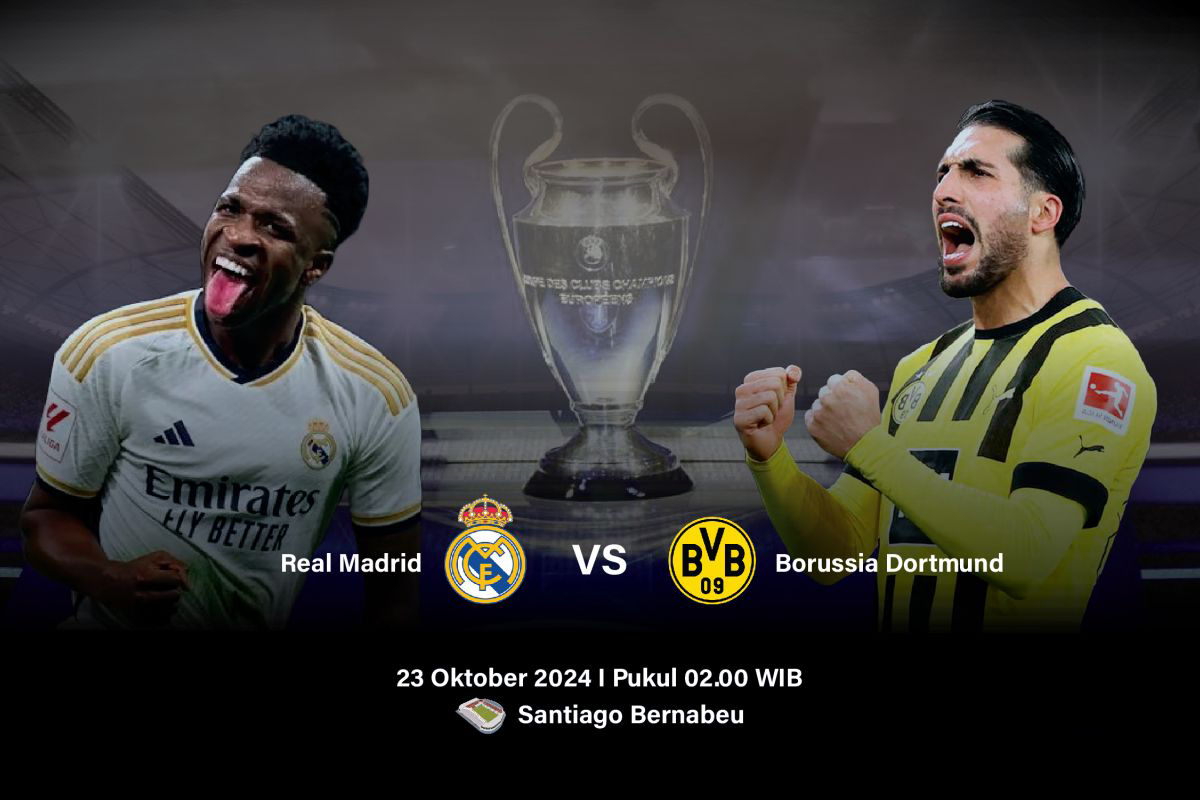 Real Madrid amankan tiga poin saat jamu Borussia Dortmund Real Madrid amankan tiga poin saat jamu Borussia Dortmund