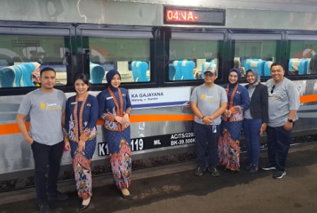 KA Gajayana peringati seperempat abad layani penumpang KA Gajayana peringati seperempat abad layani penumpang