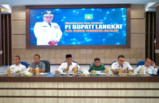 Rakorpem Langkat bahas infrastruktur, netralitas ASN, dan mitigasi banjir Rakorpem Langkat bahas infrastruktur, netralitas ASN, dan mitigasi banjir