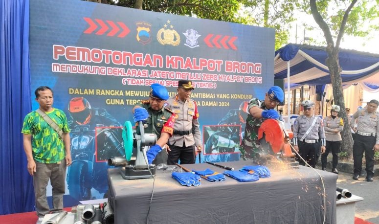Polda Jateng ingatkan tidak ada knalpot brong selama kampanye terbuka Polda Jateng ingatkan tidak ada knalpot brong selama kampanye terbuka