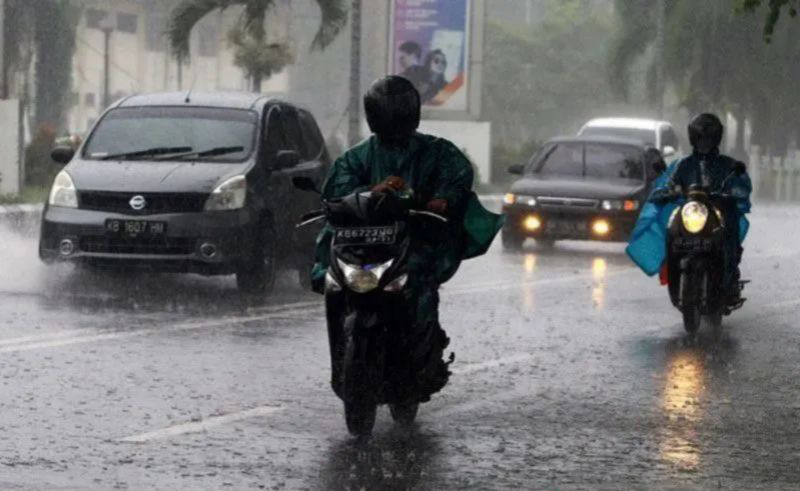 Hujan guyur sebagian kota-kota besar pada Selasa