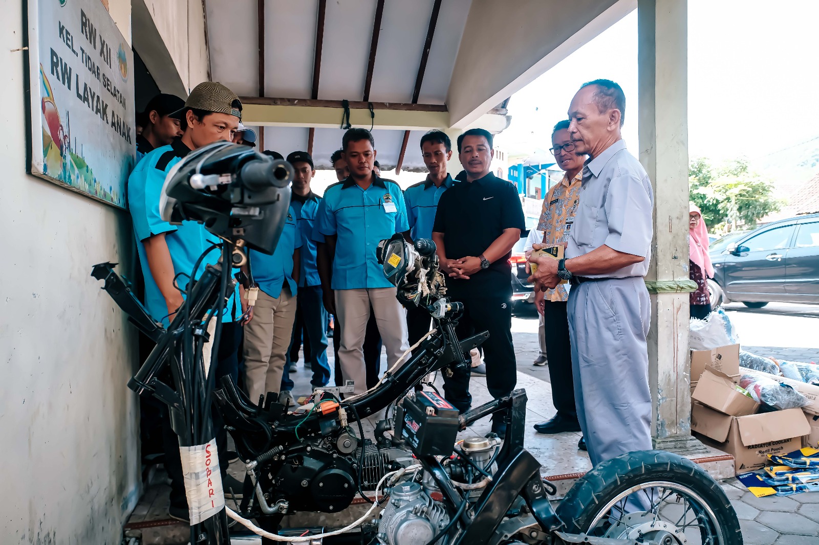 Disnaker gelar pelatihan teknik otomotif sepeda motor di Kota Magelang