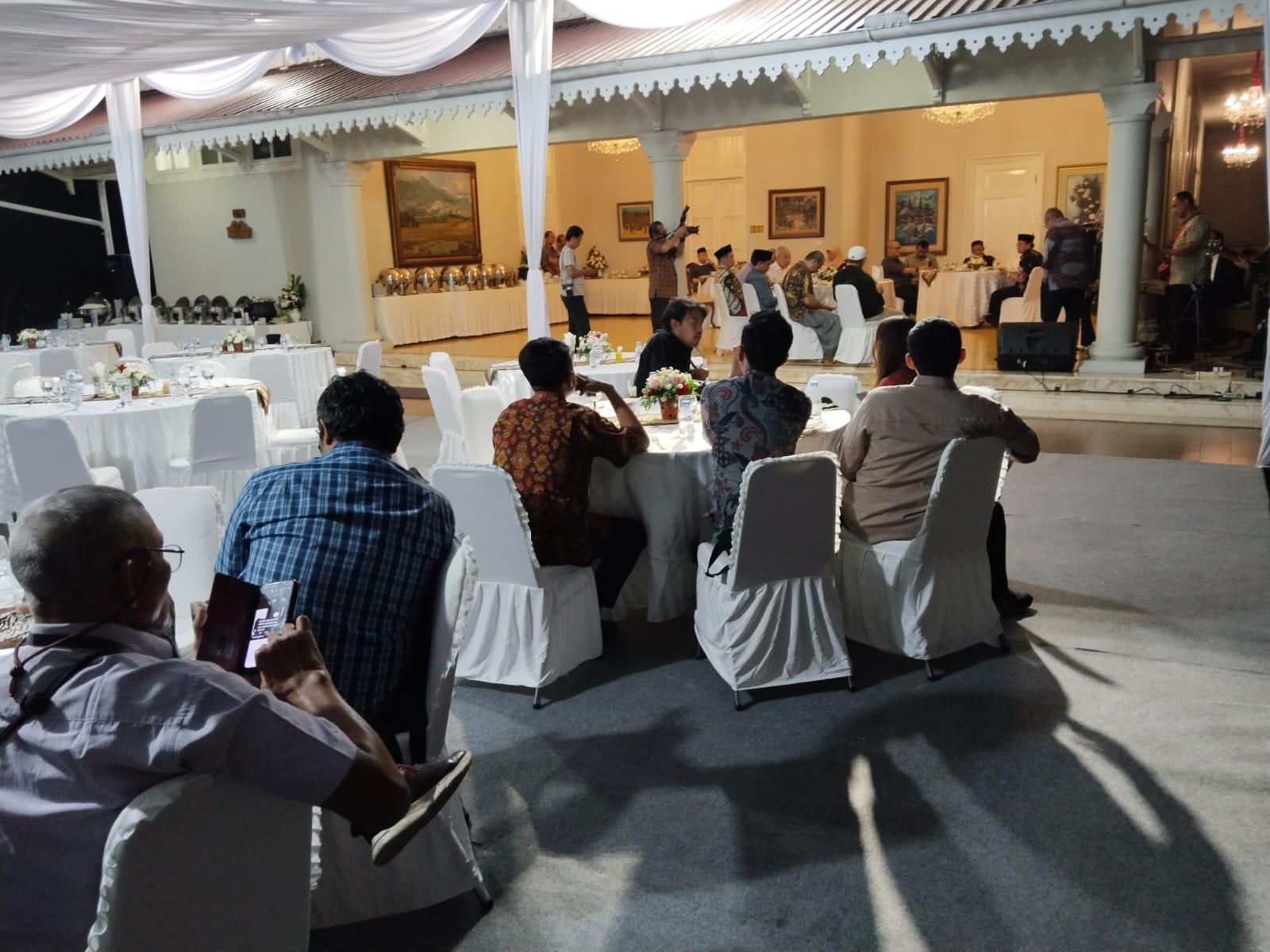 Wapres Maruf Amin nikmati lagu Bento di Istana Cipanas