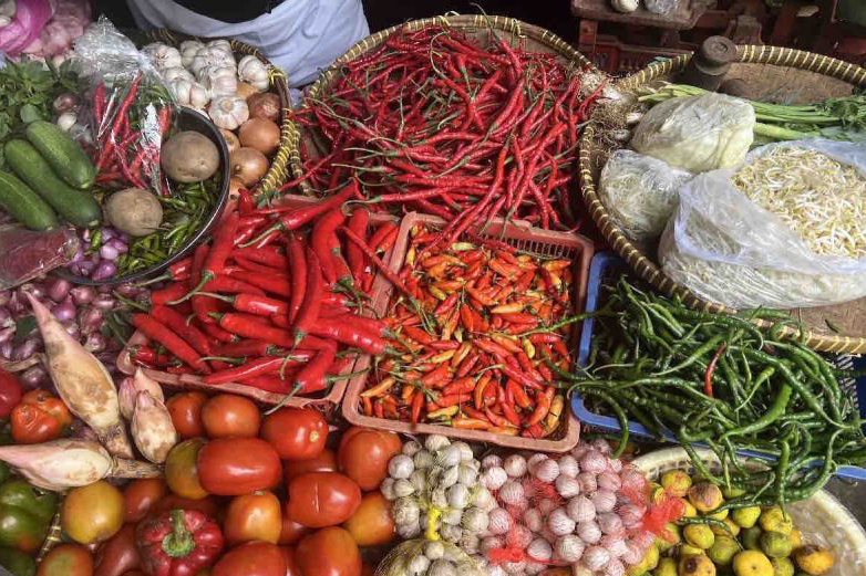 Harga cabai rawit merah turun jadi Rp42.730 per kg Harga cabai rawit merah turun jadi Rp42.730 per kg