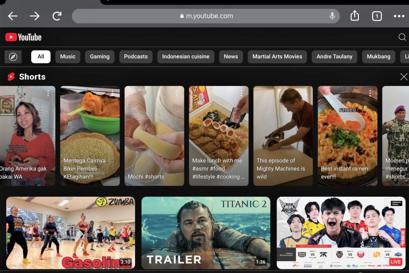 YouTube perpanjang durasi Shorts hingga 3 menit YouTube perpanjang durasi Shorts hingga 3 menit