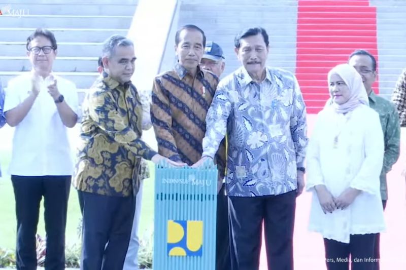 Presiden Jokowi resmikan Istana Negara IKN Presiden Jokowi resmikan Istana Negara IKN