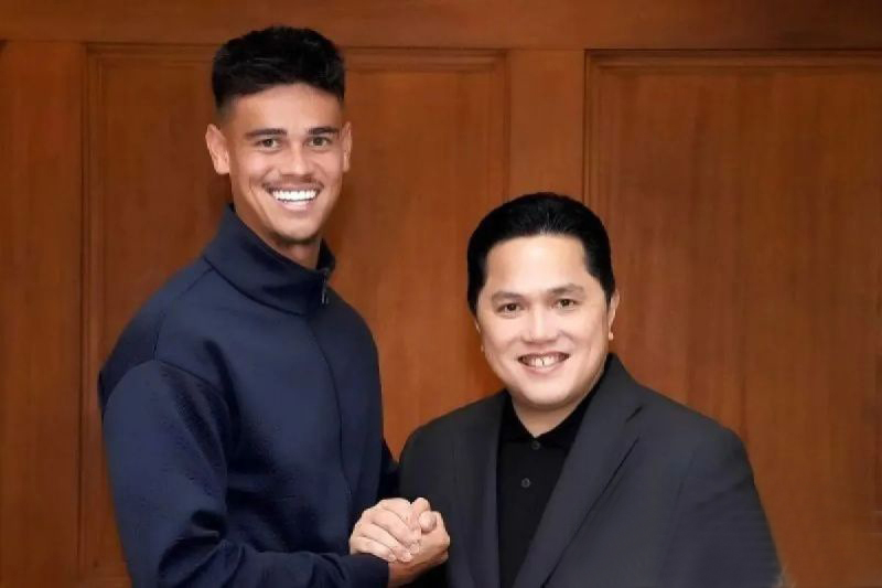 Erick Thohir akan evaluasi timnas Indonesia setelah kalah dari China