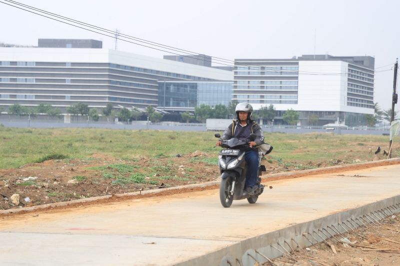 Pemkot Tangerang: Pembangunan jalan irigasi Sungai Cisadane rampung Pemkot Tangerang: Pembangunan jalan irigasi Sungai Cisadane rampung