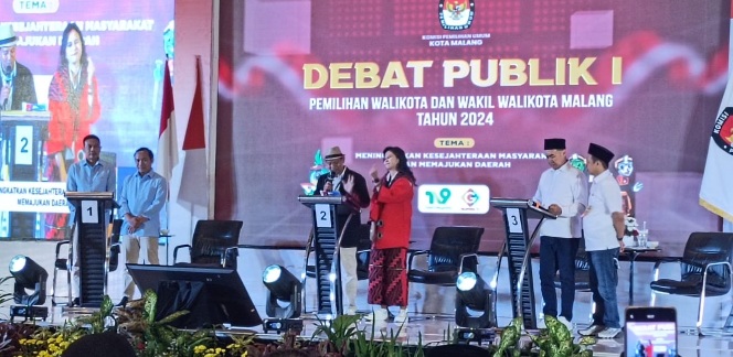 KPU Kota Malang gelar debat publik perdana KPU Kota Malang gelar debat publik perdana