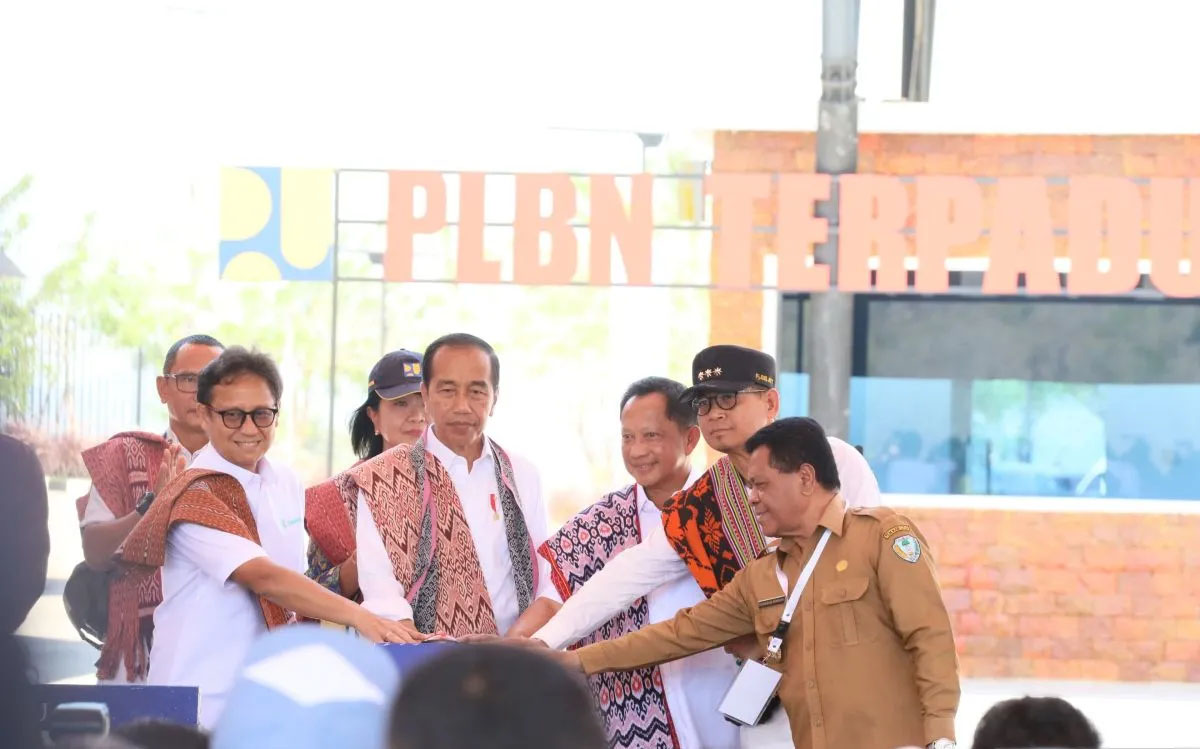 Jokowi: Pos Lintas perbatasan adalah beranda depan negara Jokowi: Pos Lintas perbatasan adalah beranda depan negara