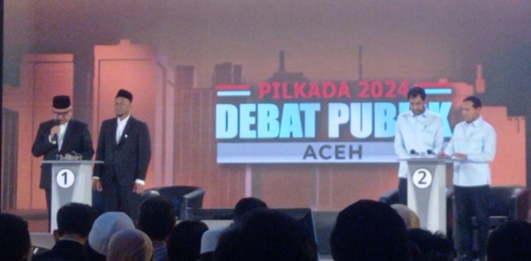 Debat publik perdana cagub-cawagub Aceh dibagi enam segmen Debat publik perdana cagub-cawagub Aceh dibagi enam segmen