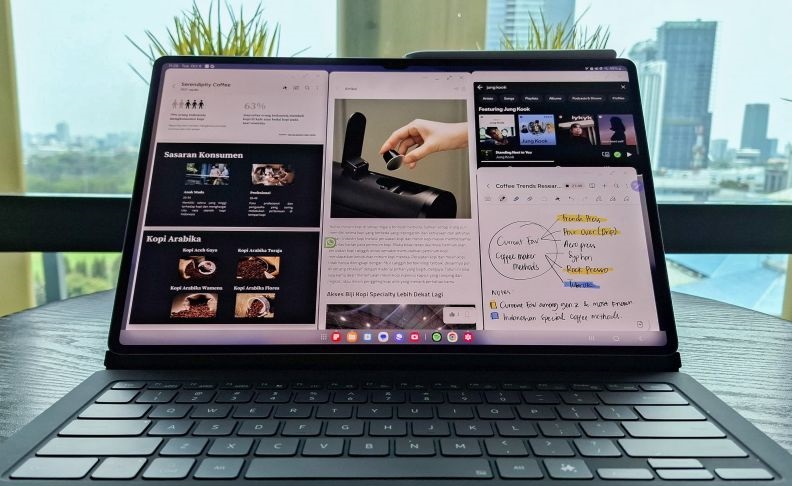 Samsung Galaxy Tab S10 Ultra mudahkan pekerjaan dengan fitur AI Samsung Galaxy Tab S10 Ultra mudahkan pekerjaan dengan fitur AI