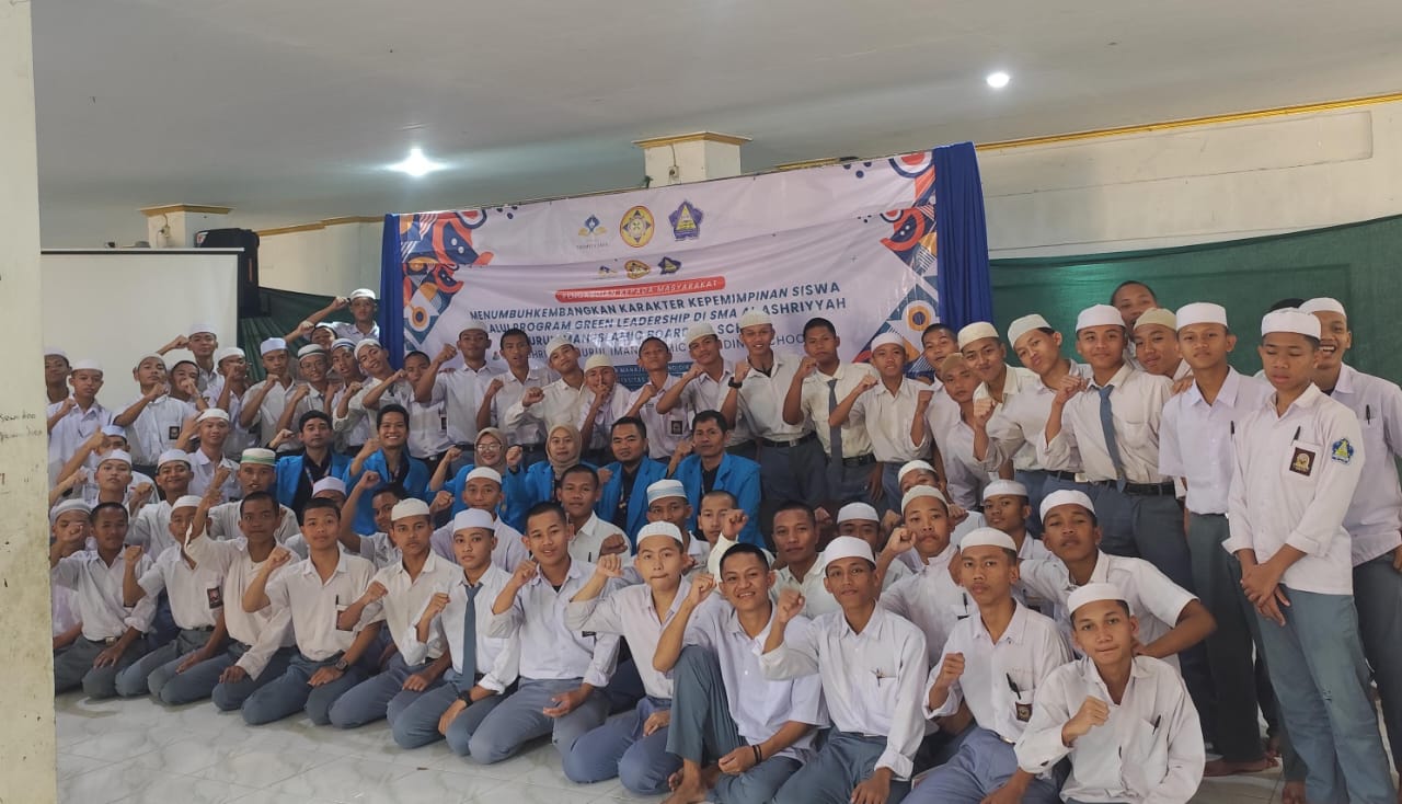 Mahasiswa Pascasarjana Unpam beri pelatihan green leadership di SMA Al Ashriyyah Nurul Iman Mahasiswa Pascasarjana Unpam beri pelatihan green leadership di SMA Al Ashriyyah Nurul Iman