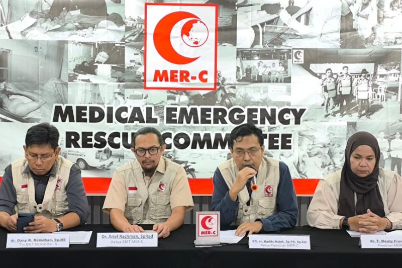 MER-C Indonesia serukan penghentian perang di Gaza MER-C Indonesia serukan penghentian perang di Gaza