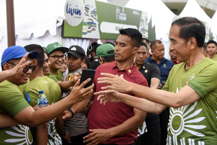 Presiden: Nusantara Fun Run ciptakan keramaian dan ekosistem di IKN Presiden: Nusantara Fun Run ciptakan keramaian dan ekosistem di IKN