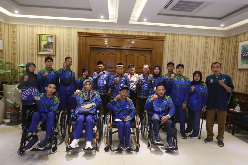 Kota Tangerang kirim 10 atlet di ajang Peparnas XVII Kota Tangerang kirim 10 atlet di ajang Peparnas XVII