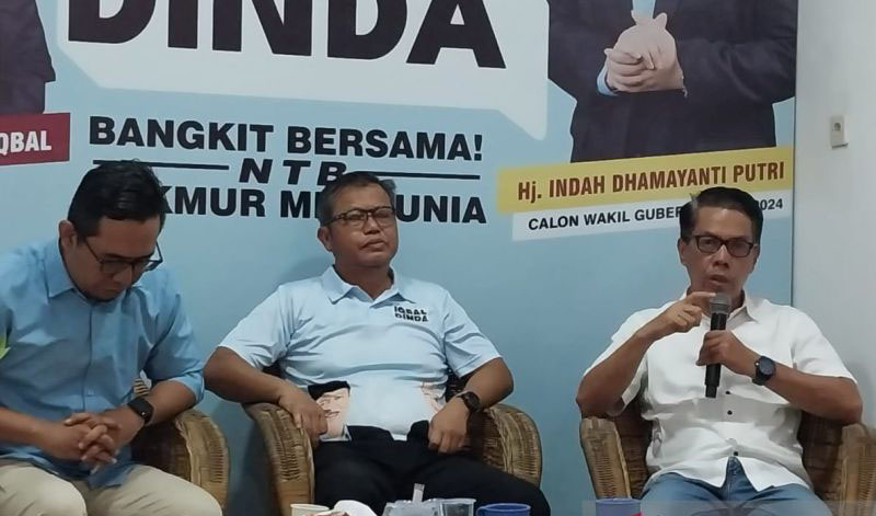 Iqbal-Dinda janjikan dana hibah untuk desa di NTB Rp500 juta