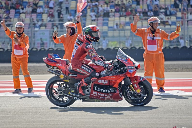 Bagnaia: Martin masih merupakan rival terkuat musim ini Bagnaia: Martin masih merupakan rival terkuat musim ini
