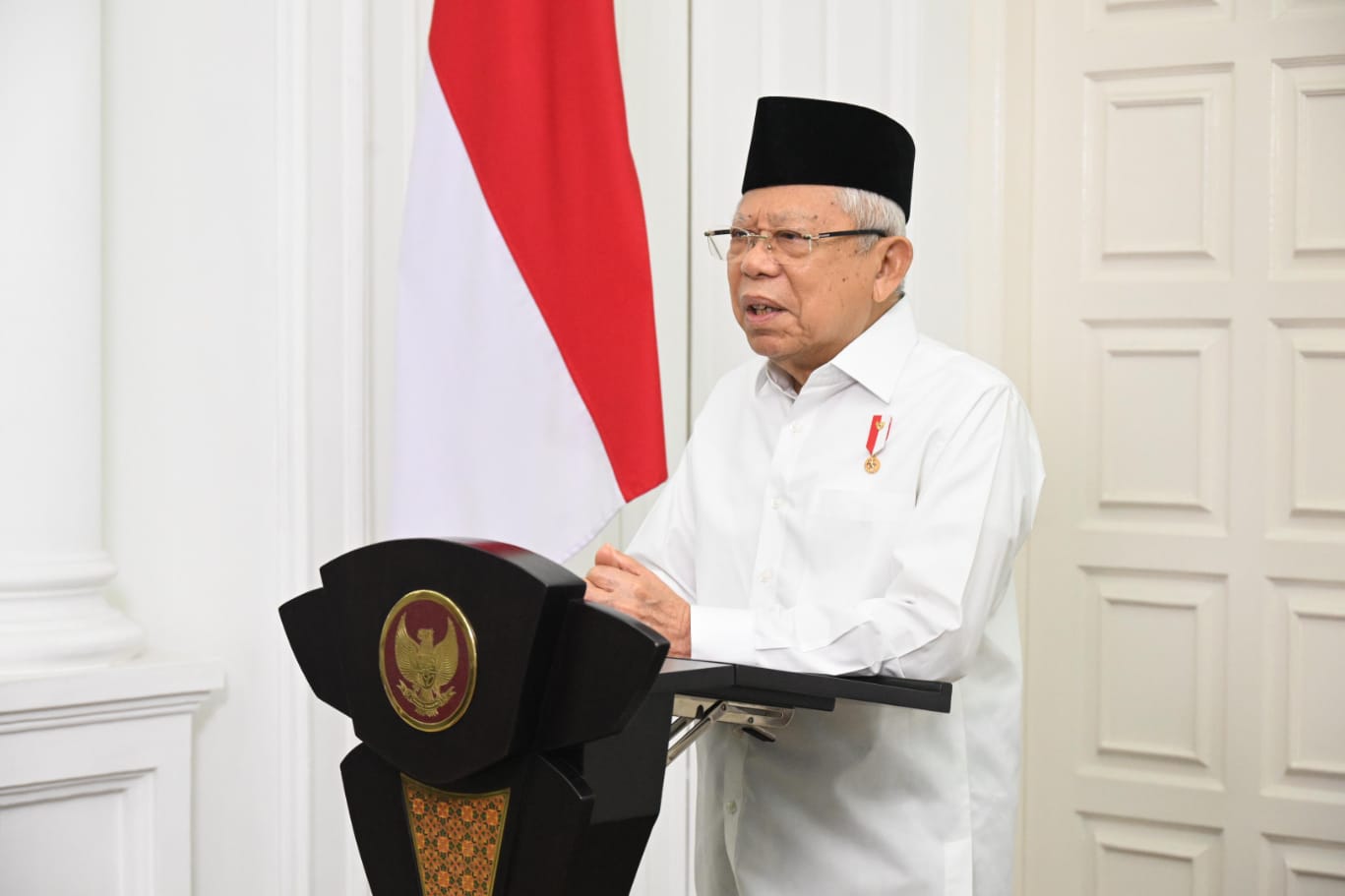 Wapres sebut 5 tahun terakhir ekonomi syariah tumbuh positif Wapres sebut 5 tahun terakhir ekonomi syariah tumbuh positif
