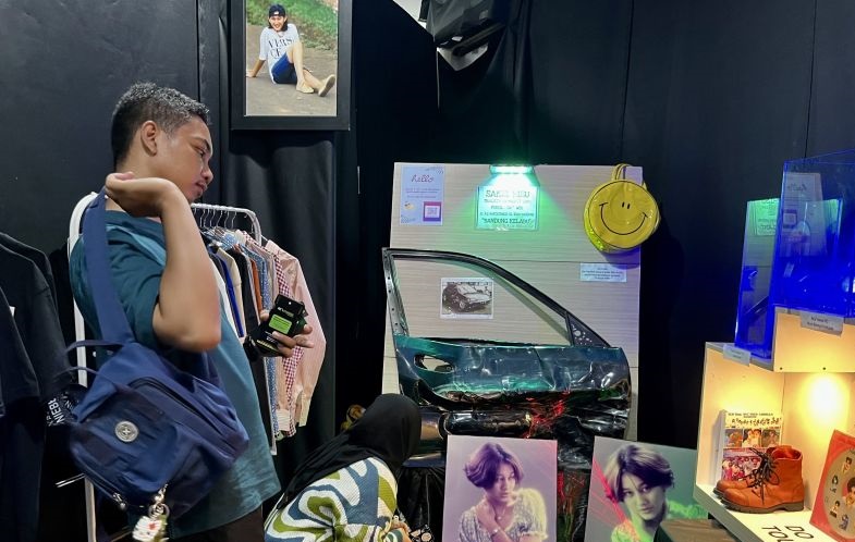 Museum Nike Ardilla pertama kali hadir di festival musik Museum Nike Ardilla pertama kali hadir di festival musik