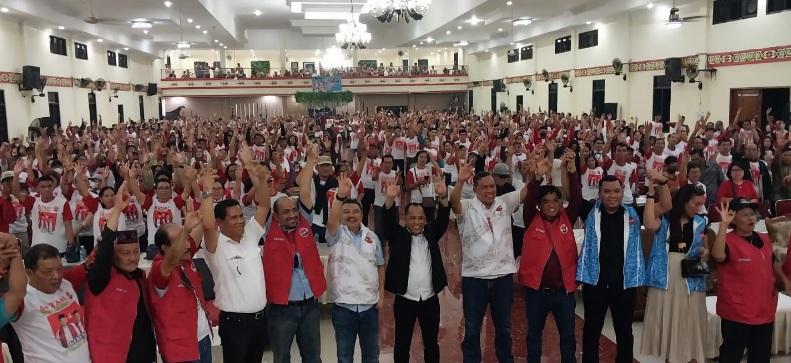 1.500 relawan SATAHI suarakan kemenangan Tri-Harris di Pilkada Bekasi 1.500 relawan SATAHI suarakan kemenangan Tri-Harris di Pilkada Bekasi