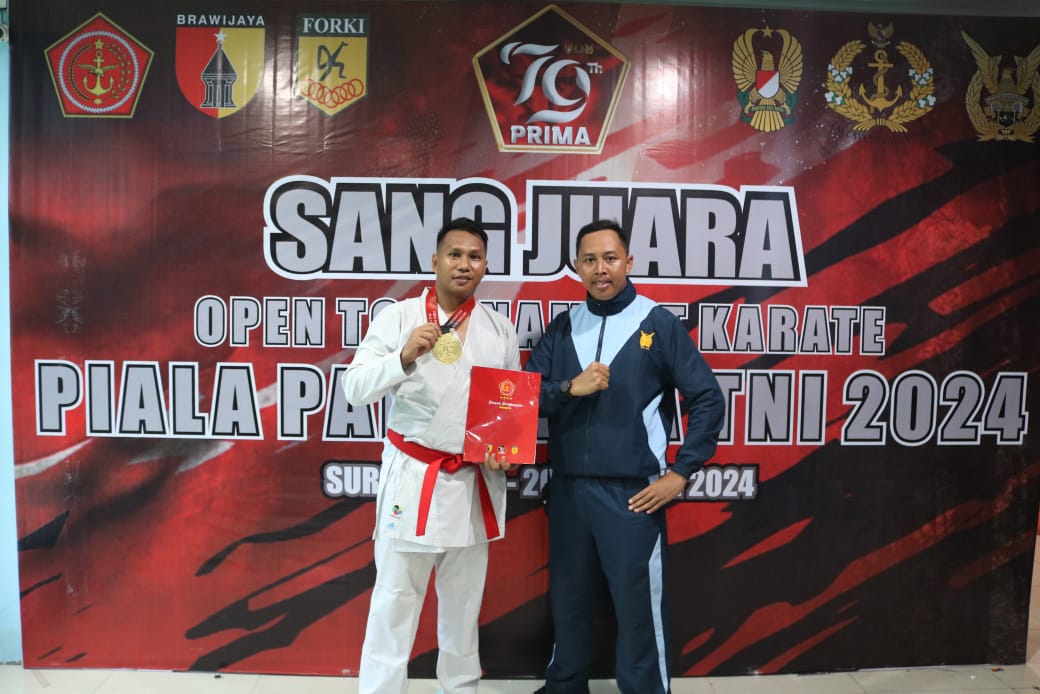 Personel Lanud Silas Papare raih medali Emas di Kejurda Panglima TNI 2024 Personel Lanud Silas Papare raih medali Emas di Kejurda Panglima TNI 2024