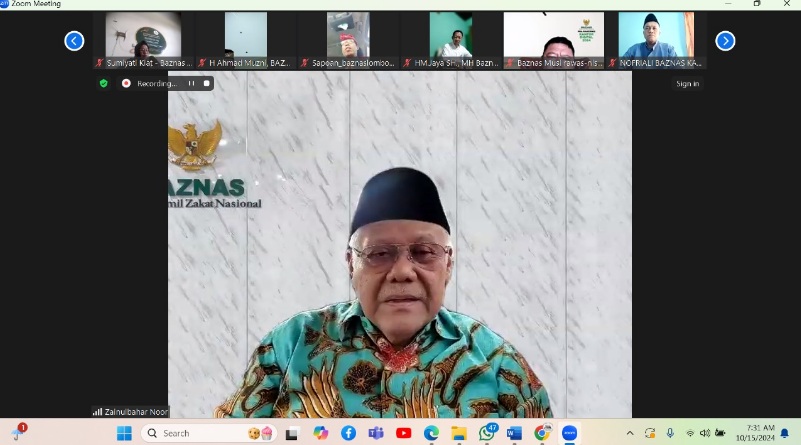 BAZNAS dorong hasil IZN jadi acuan desain kebijakan pengelolaan zakat nasional BAZNAS dorong hasil IZN jadi acuan desain kebijakan pengelolaan zakat nasional