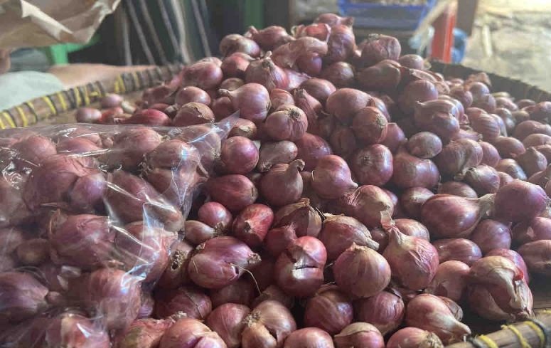 Harga pangan Selasa pagi, bawang merah naik menjadi Rp30.940 per kg Harga pangan Selasa pagi, bawang merah naik menjadi Rp30.940 per kg