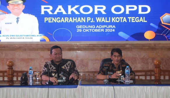 Rakor OPD, Pj. Wali Kota imbau implementasikan core values ASN Rakor OPD, Pj. Wali Kota imbau implementasikan core values ASN