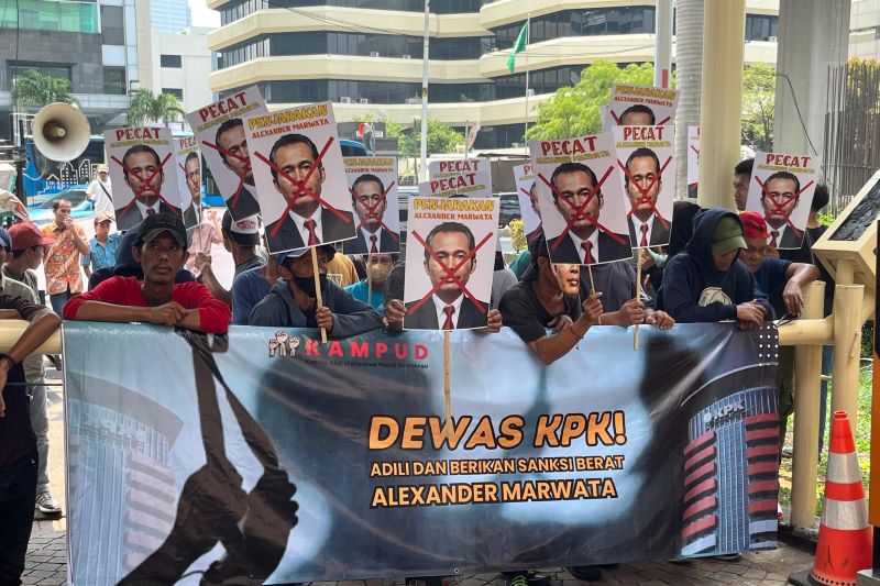 Mahasiswa desak usut tuntas dugaan pelanggaran Alexander Marwata Mahasiswa desak usut tuntas dugaan pelanggaran Alexander Marwata