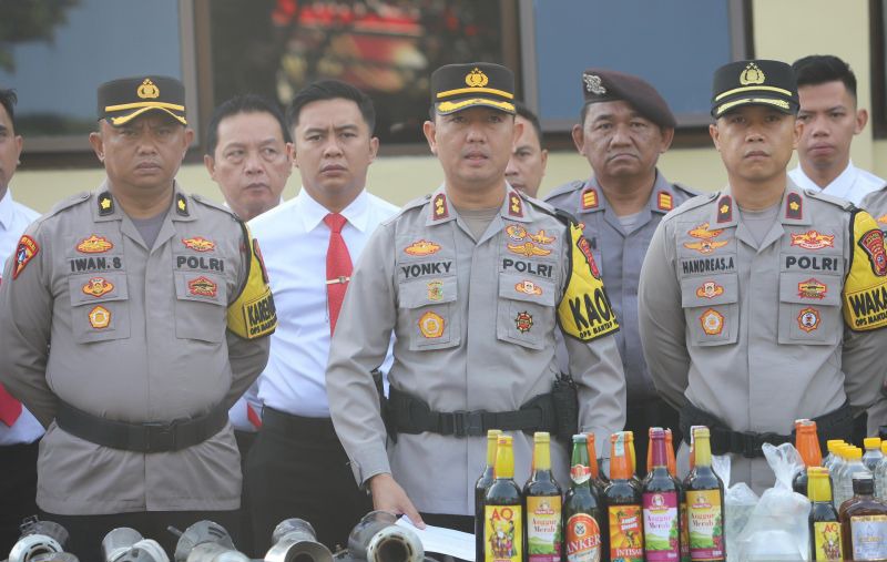 Polres Cianjur amankan 1.000 knalpot bising hasil operasi rutin Polres Cianjur amankan 1.000 knalpot bising hasil operasi rutin