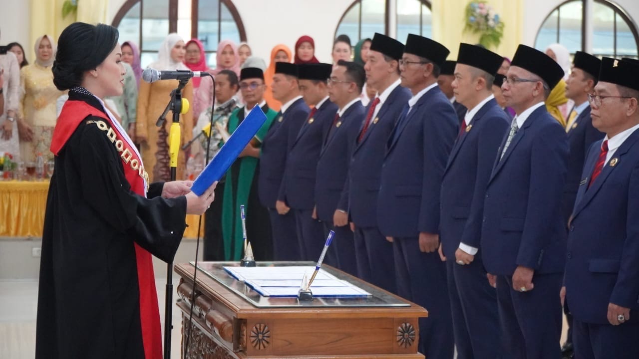 50 anggota DPRD dilantik, Pj Bupati Langkat tekankan sinergitas 