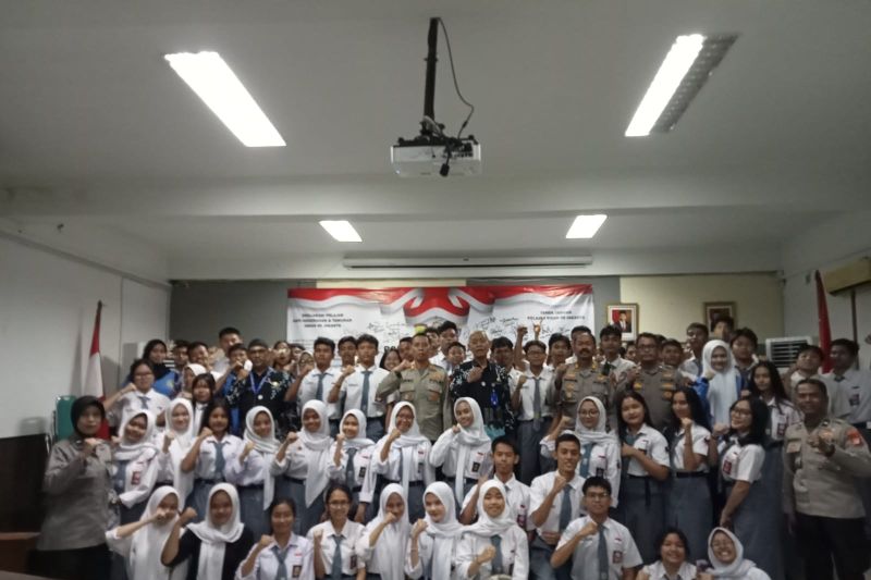 Polisi giat kunjungi sekolah-sekolah antisipasi tawuran pelajar