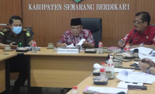 Ikut kampanye, Kades Bantal diberi teguran lisan tertulis Ikut kampanye, Kades Bantal diberi teguran lisan tertulis