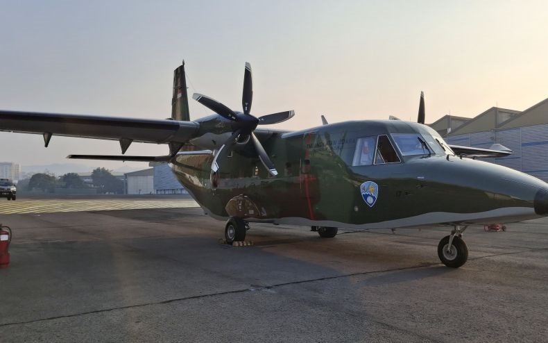 TNI AU menerima pesawat NC212i dari PT DI TNI AU menerima pesawat NC212i dari PT DI