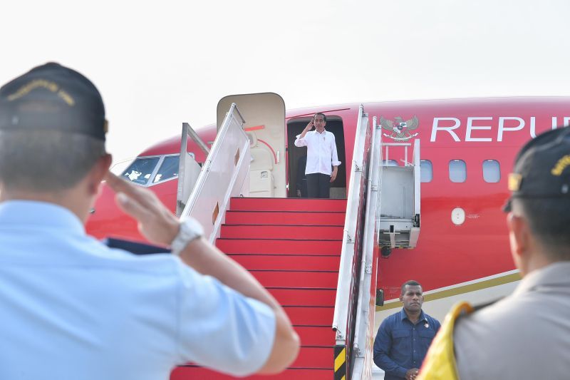 Presiden bertolak ke Aceh resmikan jalan hingga creative hub Presiden bertolak ke Aceh resmikan jalan hingga creative hub