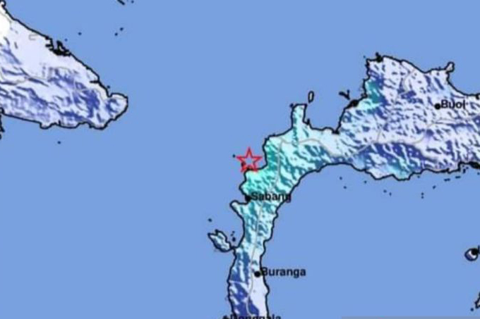 Gempa 5,3 magnitudo guncang wilayah lepas pantai Kabupaten Donggala Gempa 5,3 magnitudo guncang wilayah lepas pantai Kabupaten Donggala